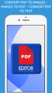Pdfeditor - Edit, Convert pdf, merge pdf, encrypt screenshot 2