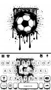 Soccer Doodle Drip Keyboard Th screenshot 2