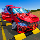 Car Crash: Car Driving Test 3D Icon