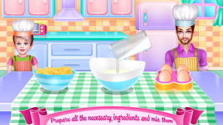 Daddy Cooking Time screenshot 2