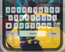 Keyboard Theme for YNW Melly screenshot 3