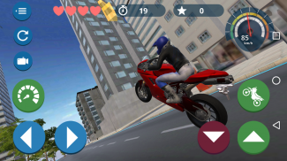 Jogo de moto com grau e corte screenshot 0