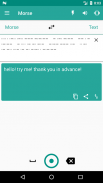Morse code - learn and translate screenshot 0