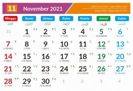 Kalender 2021 Indonesia screenshot 2