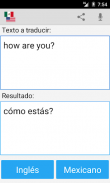 Traductor Inglés Mexicano screenshot 2