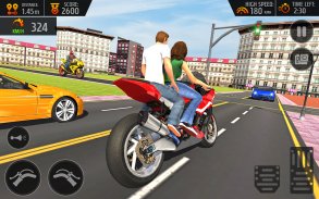 Bike Lift Motorcycle Taxi Game screenshot 1