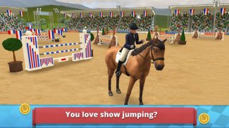 马儿世界—障碍赛 - 属于所有马儿爱好者们的游戏 screenshot 0