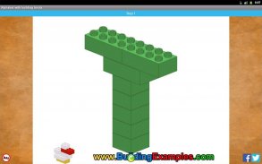 Alphabet with building bricks screenshot 2
