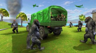 Bigfoot Apes War - Rise Of Yeti Monsters screenshot 1