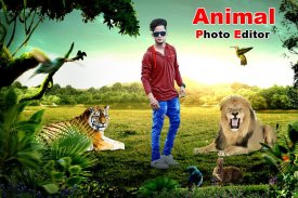 Animal Photo Editor - Frames screenshot 0