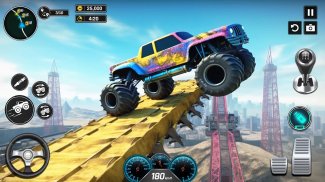 मॉन्स्टर कार स्टंट- ट्रक गेम्स screenshot 5
