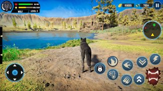 Wild Wolf Simulator Games screenshot 5