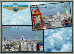 Bất Airplane Simulator 3D screenshot 8