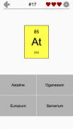 Elementi chimici e la tavola periodica - Nomi-Quiz screenshot 4