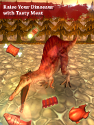 Dino Pet Yarışı Oyunu : Spinosaurus Çalıştır ! screenshot 3