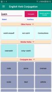 English verb conjugation screenshot 2