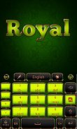 Royal GO Keyboard Theme &Emoji screenshot 5