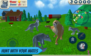 Wolf Simulator: Wild Animals 3 screenshot 1