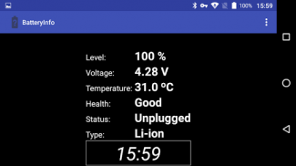 Battery Information screenshot 1