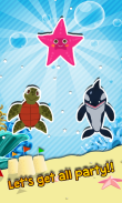 Monster Ball Sea Animals Matching Color Kids Games screenshot 3