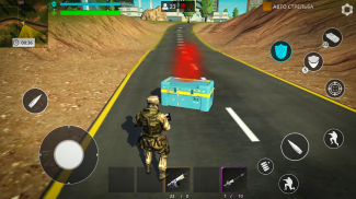 Cyber Gun Battle Royale-Spiele screenshot 6