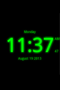 Digital Clock Live Wallpaper-7 screenshot 3