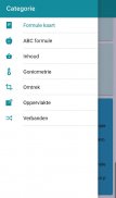 Wiskunde Formules screenshot 5