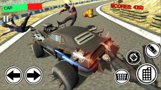 Zombie Crush Hill Road Drive screenshot 0