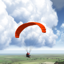 3D Paraglider Icon