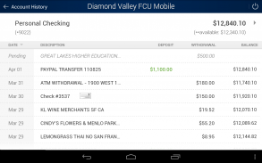 Diamond Valley FCU Mobile screenshot 4