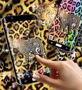 Cheetah leopard mencetak wallpaper hidup screenshot 5
