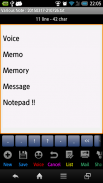 Various Note / Voice Notepad screenshot 0