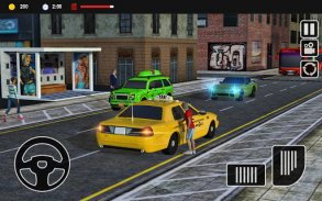 Crazy Taxi Driving Games Jeep Taxi: mô phỏng trò screenshot 1