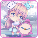 Chibi Anime Alarm Clock App