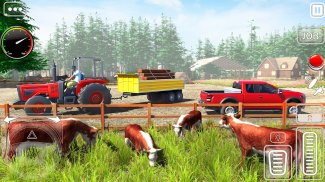 Farmer Tractor Driving Games screenshot 3