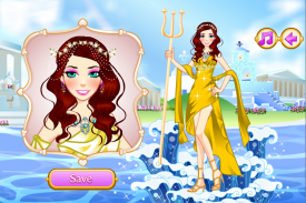 Океан принцесса макияж screenshot 4
