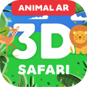 Animal AR 3D Safari Flash Card Icon