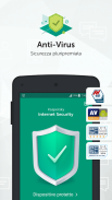 Kaspersky Mobile Antivirus: AppLock Sicurezza Web screenshot 1