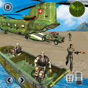 US Army Helicopter Rescue: Ambulance Driving Games Icon