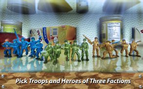 🔫 Comandante de Brinquedos: Army Men Battles screenshot 1