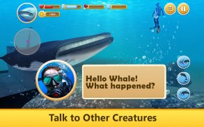 Ocean Whale Simulator Quest screenshot 1