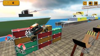 Extreme Monster Car Hot Wheels :Challenging Stunts screenshot 2