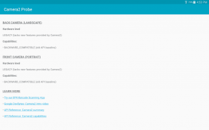 Camera2 Probe for Android 5.0+ screenshot 2