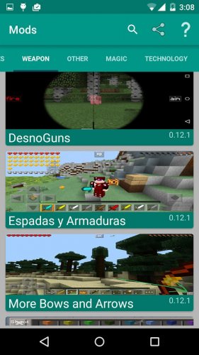 Mods Installer For Minecraft Pe 3 2 ए ड र यड एप क ड उनल ड कर Aptoide