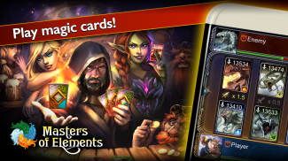 Masters of Elements－CCG game + online arena & RPG screenshot 7