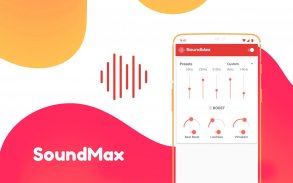 SoundMax Equalizer + Bass Premium screenshot 0