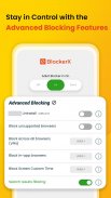 BlockerX - Chặn khiêu dâm Android / Khối ứng dụng screenshot 7