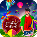 Kite & Makar Sankranti Photo Editor Icon