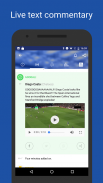 Blues Live – Football fan app screenshot 1