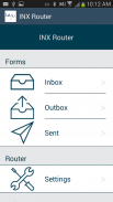 INX Router screenshot 1